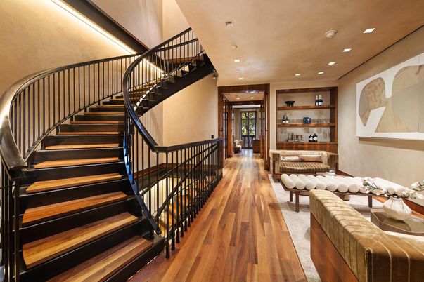 Interior, Recessed Lighting, Wood Texture Flooring