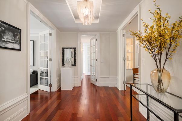 Chandelier, Interior, Wood Texture Flooring