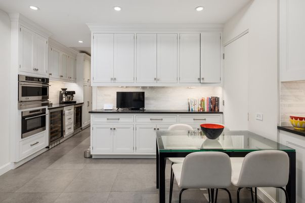 Dining room, Interior, Kitchen, Recessed Lighting, Stainless Steel Appliances