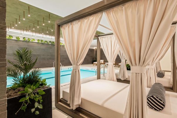 Bedroom, Interior, Pool