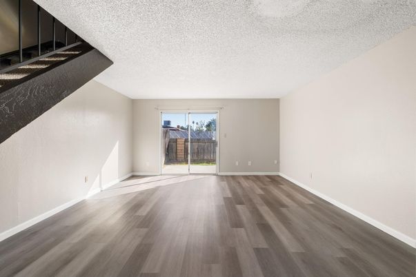 Empty room, Interior, Wood Texture Flooring