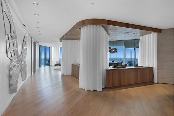 Chandelier, Interior, Recessed Lighting, Wood Texture Flooring