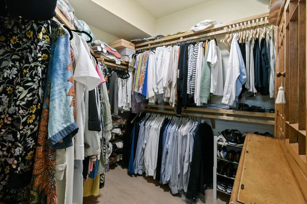 Interior, Walk-in Closets, Wood Texture Flooring