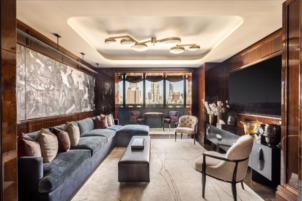 Interior, Living room, Wooden Walls