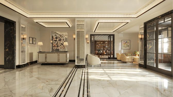 Interior, Marble