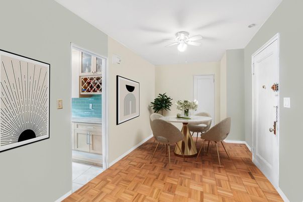 Dining room, Interior, Wood Texture Flooring