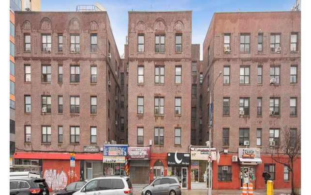 Exterior, Facade, Brick Facade, Condo Building