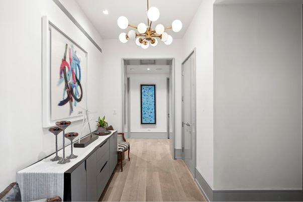 Interior, Pendant Lights, Recessed Lighting, Wood Texture Flooring