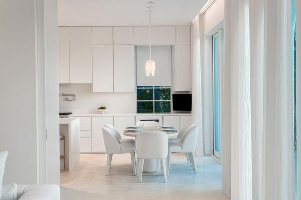 Dining room, Interior, Kitchen, Pendant Lights