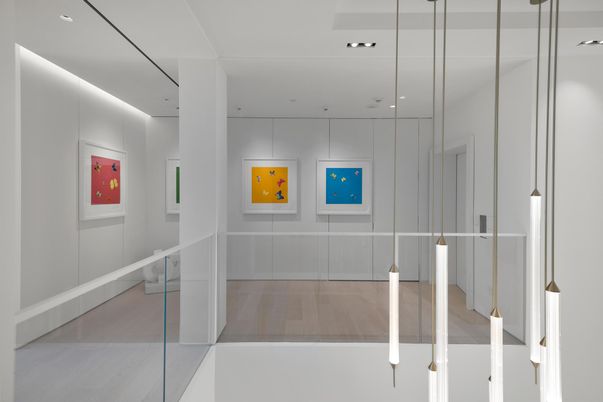 Elevator, Interior, Recessed Lighting, Wood Texture Flooring