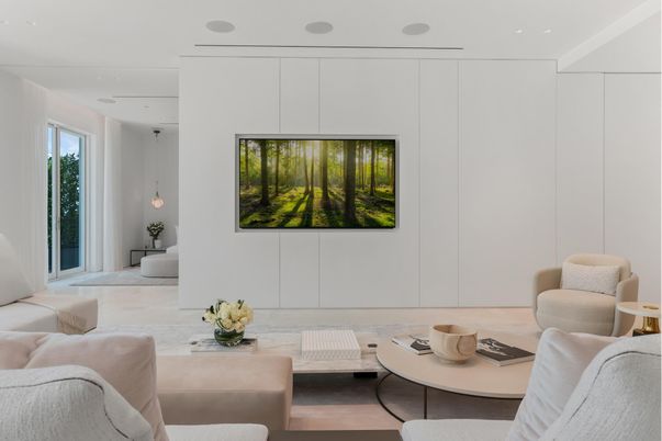 Interior, Living room, Pendant Lights, Recessed Lighting
