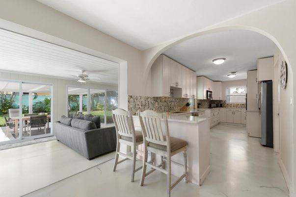 Interior, Kitchen, Living room