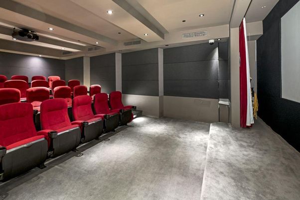 Home Theatre Room, Interior, Recessed Lighting, Theatre Room