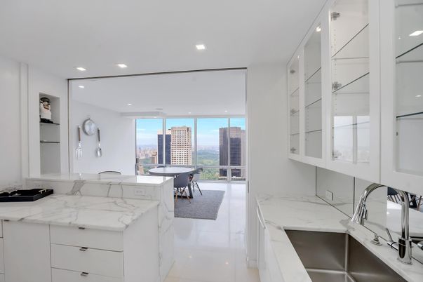Dining room, Interior, Kitchen, Recessed Lighting