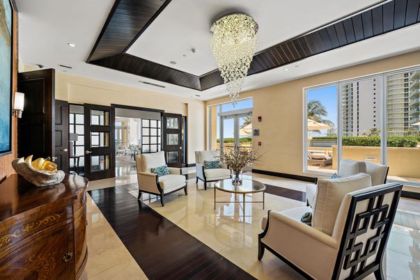 Chandelier, Interior, Living room, Recessed Lighting, Wood Texture Flooring