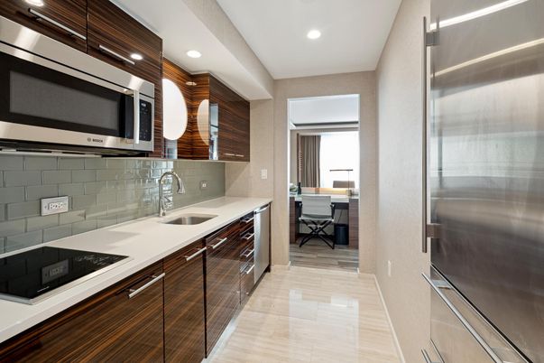Dining room, Interior, Kitchen, Recessed Lighting, Stainless Steel Appliances