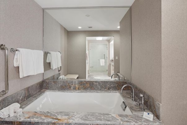 Bathroom, Interior, Recessed Lighting