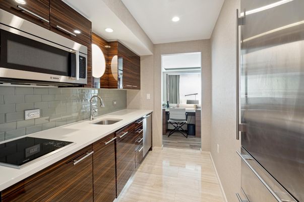 Dining room, Interior, Kitchen, Recessed Lighting, Stainless Steel Appliances