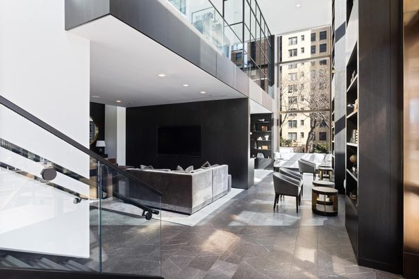 Interior, Living room, Piano, Recessed Lighting