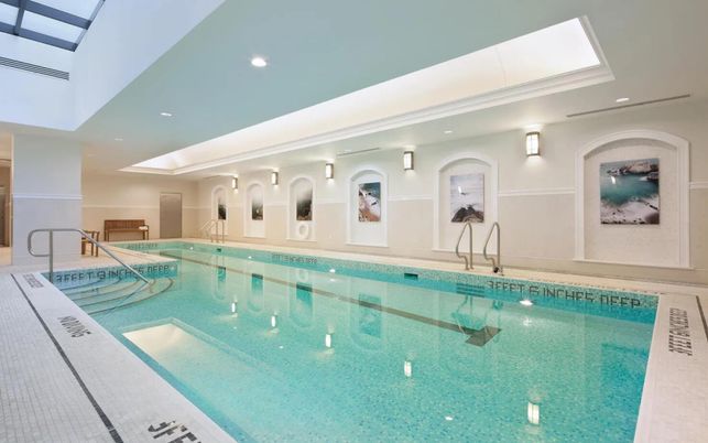 Interior, Pool, Recessed Lighting