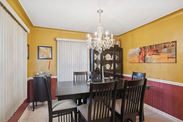 Chandelier, Dining room, Interior