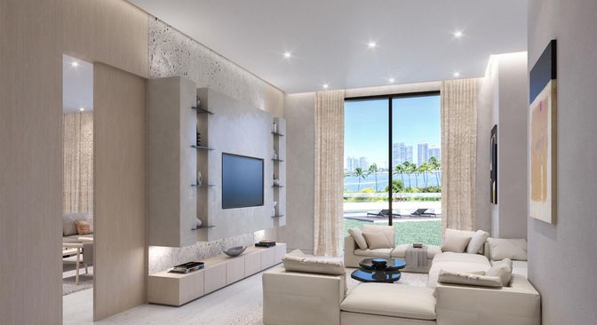 Interior, Living room, Recessed Lighting, Water