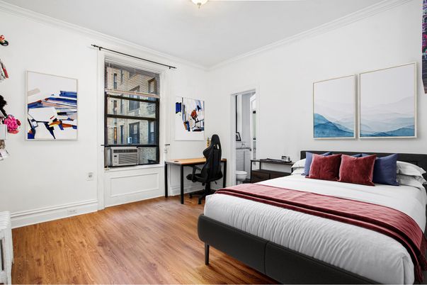 Bedroom, Home Office, Interior, Wood Texture Flooring