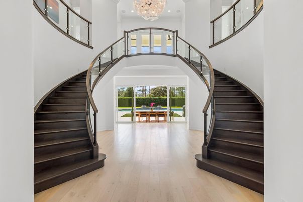 Chandelier, Interior, Wood Texture Flooring