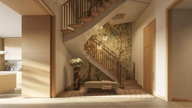Interior, Wood Texture Flooring