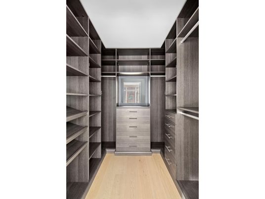Interior, Walk-in Closets, Wood Texture Flooring