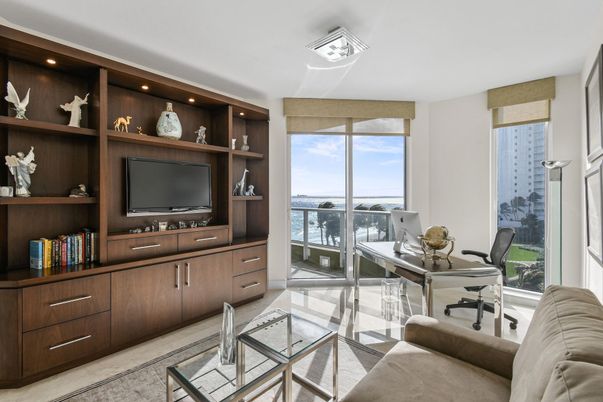 Home Office, Interior, Living room, Recessed Lighting