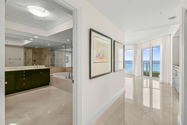 Bathroom, Glass Shower, Interior, Recessed Lighting, Water