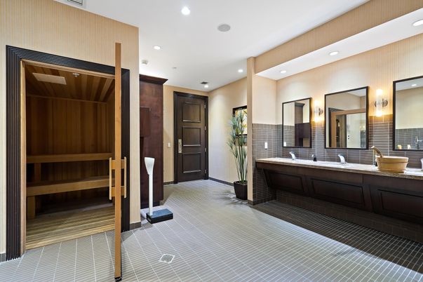 Bathroom, Interior, Recessed Lighting, Sauna Room