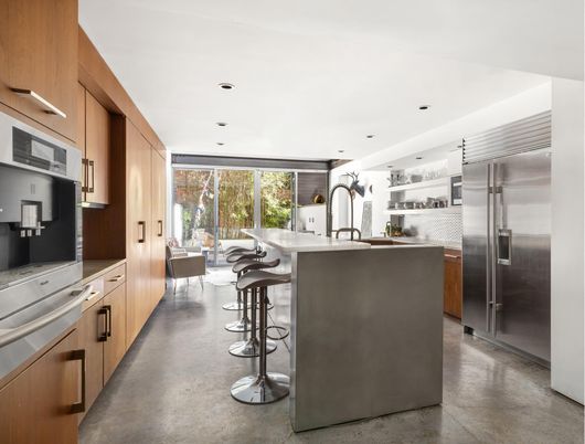 Interior, Kitchen, Recessed Lighting, Stainless Steel Appliances