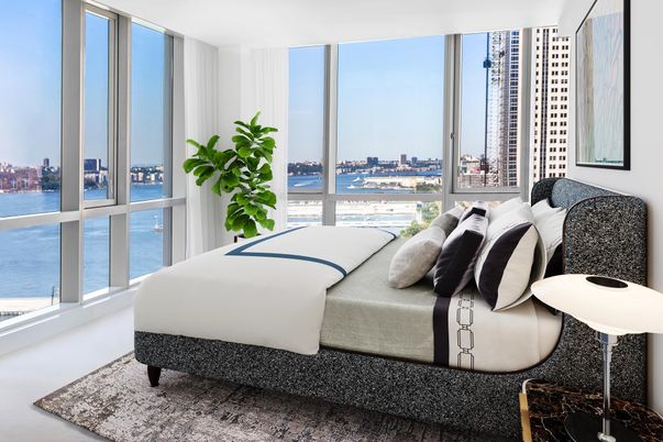 Bedroom, Interior, Water