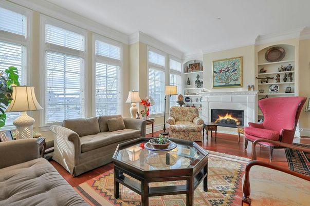 Fireplace, Interior, Living room, Wood Texture Flooring