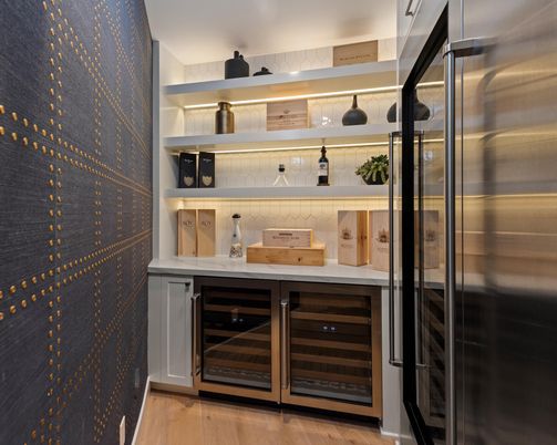 Interior, Stainless Steel Appliances, Wood Texture Flooring
