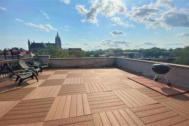 Exterior, Wood Texture Flooring
