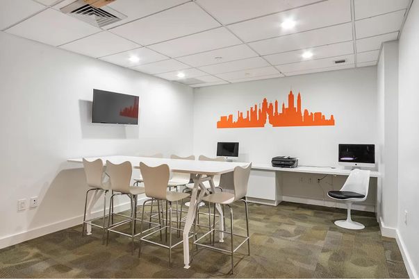 Home Office, Interior, Recessed Lighting