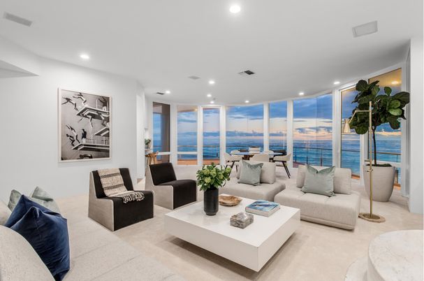 Interior, Living room, Recessed Lighting, Water