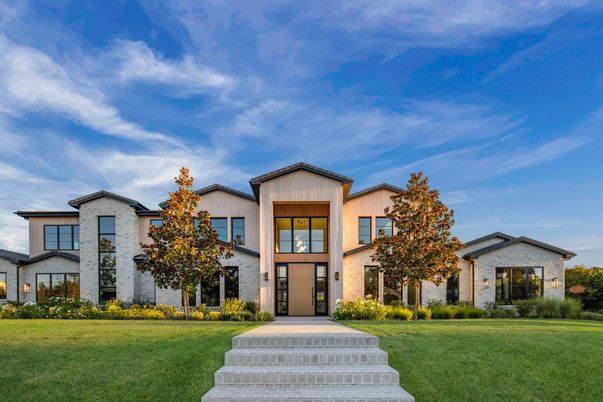 Exterior, Facade, Brick Facade, Farmhouse