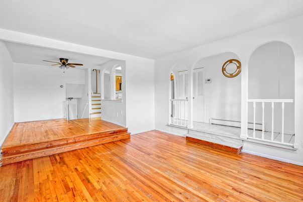Empty room, Interior, Wood Texture Flooring