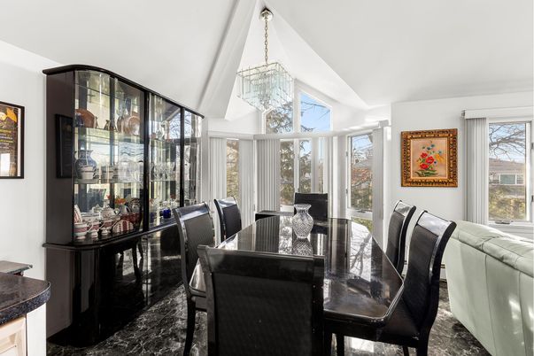 Chandelier, Dining room, Interior