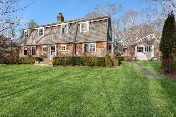 Exterior, Facade, Brick Facade, Cape Cod