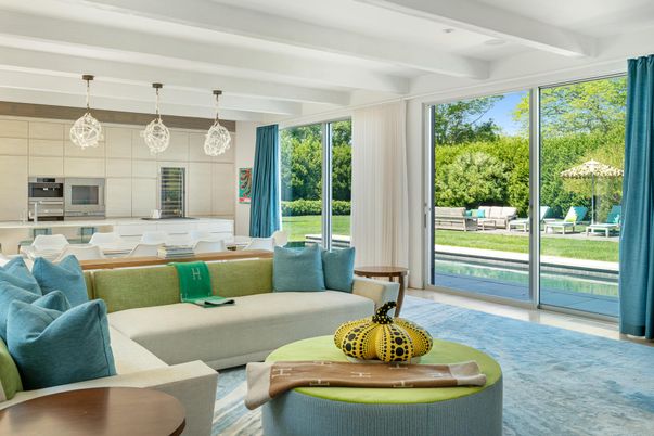 Interior, Kitchen, Living room, Pendant Lights, Stainless Steel Appliances