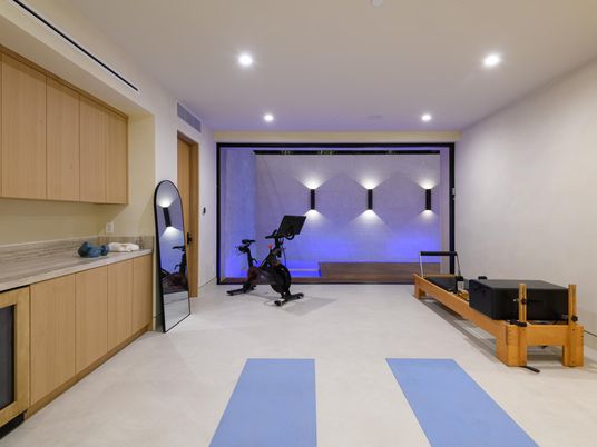 Fitness Equipment, Interior, Recessed Lighting
