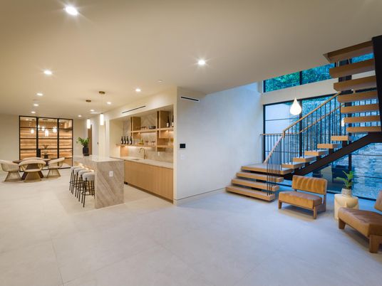 Dining room, Interior, Kitchen, Pendant Lights, Recessed Lighting
