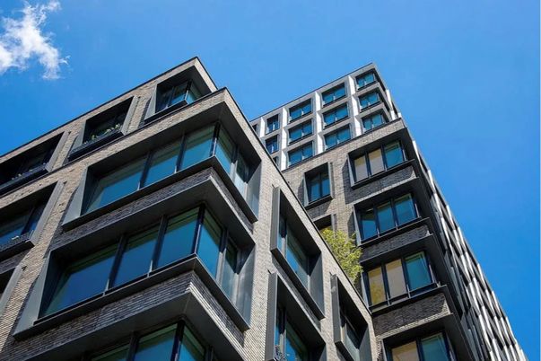 Exterior, Facade, Rowhouse