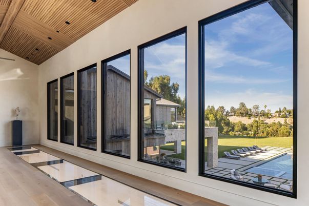 Interior, Recessed Lighting, Wooden Ceilings, Wood Texture Flooring