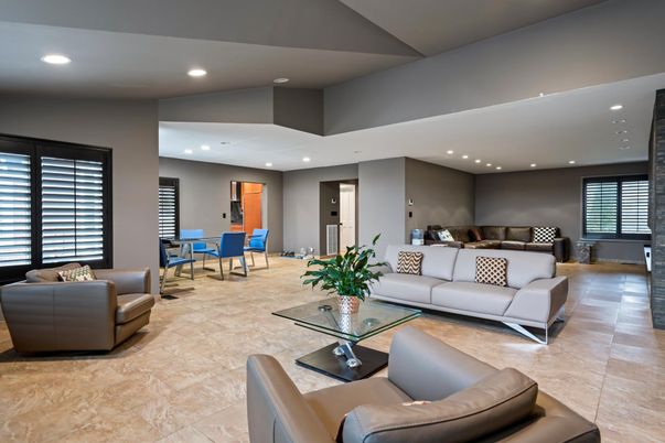 Dining room, Interior, Living room, Recessed Lighting